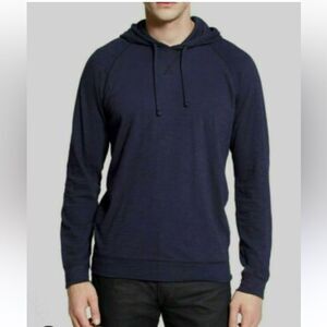 Vince Hoodie Raglan Long Sleeve Cotton Pullover Sweater Sz XL